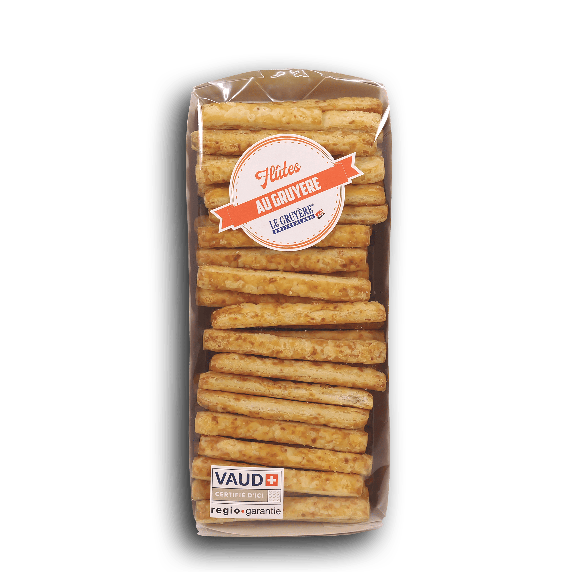 Flûtes au gruyère 150g