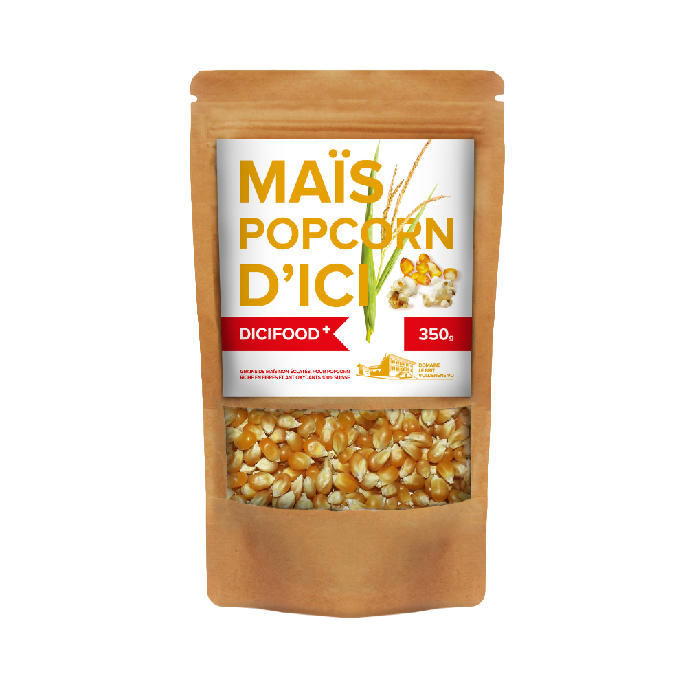 Maïs pour popcorn IP-SUISSE 350g